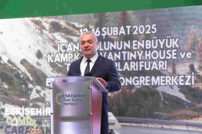 ESKİŞEHİR KAMP, KARAVAN, TİNY HOUSE VE DOĞA SPORLARI FUARI BAŞLADI
