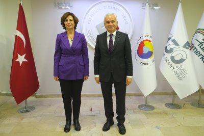 CHP ESKİŞEHİR BELEDİYE BAŞKAN ADAYI ÜNLÜCE ETO’YU ZİYARET ETTİ