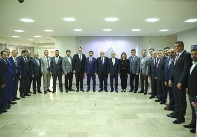 AK PARTİ’DEN ETO BAŞKANI GÜLER’E HAYIRLI OLSUN ZİYARETİ