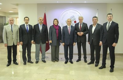 ALMANYA İLE TİCARET VE VİZE KOLAYLIĞI GÖRÜŞÜLDÜ