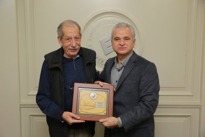 ETO’DAN SANAYİ SİTESİ’NDEKİ 40 YILLIK ÜYELERE VEFA PLAKETİ