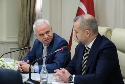 MERKEZ BANKASI BAŞKANI KARAHAN ETO’YU ZİYARET ETTİ