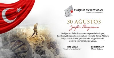 ZAFER BAYRAMIMIZI GURURLA KUTLUYORUZ