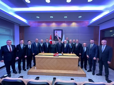 ETO HEYETİ ANKARA’DA ESKİŞEHİR MİLLETVEKİLLERİNİ ZİYARET ETTİ