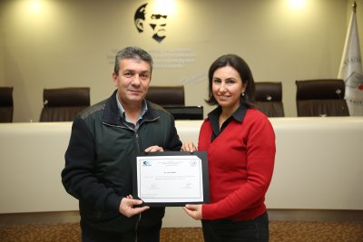 GİRİŞİMCİ ADAYLARI SERTİFİKALARINI TÖRENLE ALDILAR