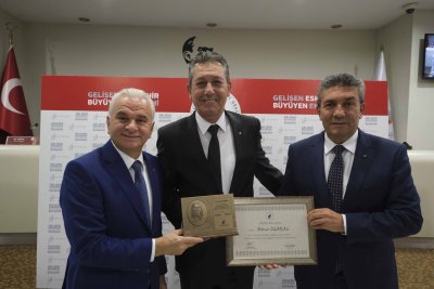 MUSTAFA ÇEKİÇ’İN ADI ETO MECLİS SALONUNDA YAŞAYACAK