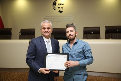 GİRİŞİMCİ ADAYLARI SERTİFİKALARINI TÖRENLE ALDILAR