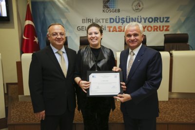 UYGULAMALI GİRİŞİMCİLİK EĞİTİMİ SERTİFİKA TÖRENİ DÜZENLENDİ