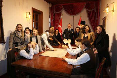 ESKİŞEHİR KADIN GİRİŞİMCİLER KURULU SİVRİHİSARDA ATÖLYE ÇALIŞMALARINA KATILDI