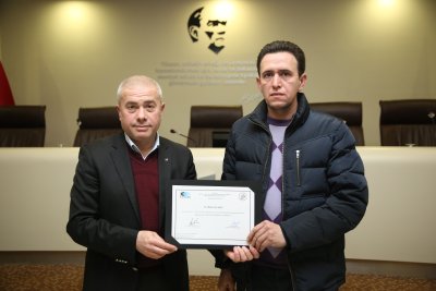 GİRİŞİMCİ ADAYLARI SERTİFİKALARINI TÖRENLE ALDILAR