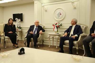 AK PARTİ’DEN ETO BAŞKANI GÜLER’E HAYIRLI OLSUN ZİYARETİ