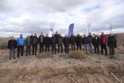 ESKİŞEHİR AB BİLGİ MERKEZİ 10 BİN FİDAN DİKEREK YENİ HATIRA ORMANI OLUŞTURDU