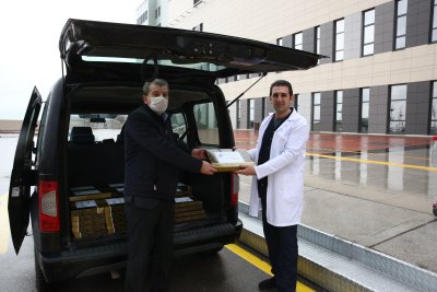 ETO'DAN SAĞLIK PERSONELİNE TATLI SURPRİZ