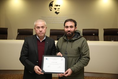 GİRİŞİMCİ ADAYLARI SERTİFİKALARINI TÖRENLE ALDILAR