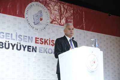 ETO BAŞKANI GÜLER BAKAN BAYRAKTAR’A ESKİŞEHİR’İN TALEPLERİNİ İLETTİ