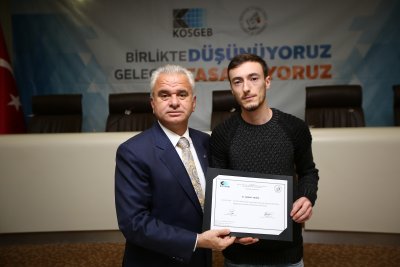 UYGULAMALI GİRİŞİMCİLİK EĞİTİMİ SERTİFİKA TÖRENİ DÜZENLENDİ