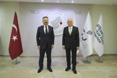 ESKİŞEHİR VALİSİ AKSOY’DAN ETO’YA İADE-İ ZİYARET