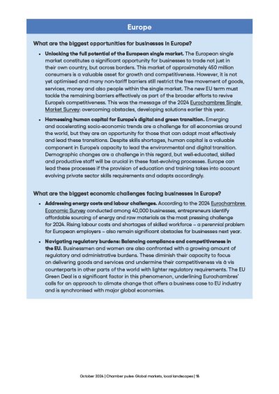 ETO DÜNYA ODALARIYLA BİRLİKTE EKONOMİYİ DEĞERLENDİRDİ