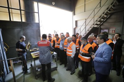 ETO ÜYELERİ KONYA’DA YENMAK’I ZİYARET ETTİ