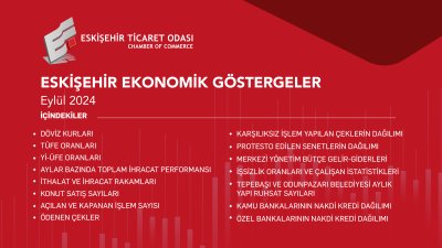 ETO EYLÜL AYININ EKONOMİK GÖSTERGERGELER RAPORUNU PAYLAŞTI
