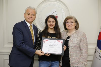 ETO ÜYESİ GELİNLİKÇİLERE SERTİFİKA