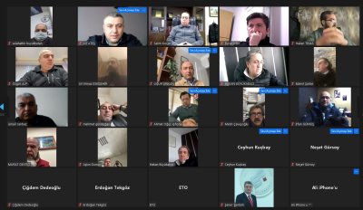 2022 YILININ İLK MECLİS TOPLANTISI TELEKONFERANS YÖNTEMİYLE YAPILDI