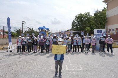 Eskişehir AB Bilgi Merkezi Çevre Bilinci için Öğrencilerle Atölye Çalışması yaptı