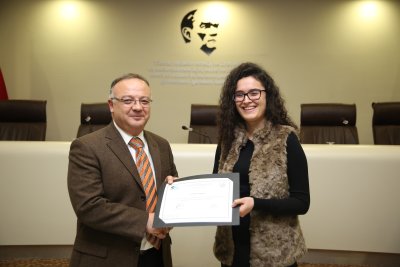 GİRİŞİMCİ ADAYLARI SERTİFİKALARINI TÖRENLE ALDILAR