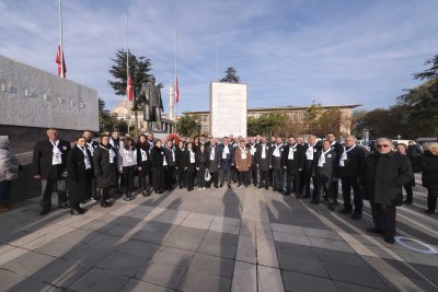 ETO HEYETİ ATATÜRK’Ü ANMA TÖRENİNE KATILDI