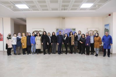 ESKİŞEHİR KADIN GİRİŞİMCİLER KURULU SİVRİHİSARDA ATÖLYE ÇALIŞMALARINA KATILDI