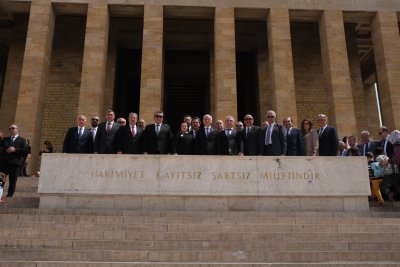 ETO’NUN TOBB DELEGELERİNDEN ANITKABİR’E ZİYARET