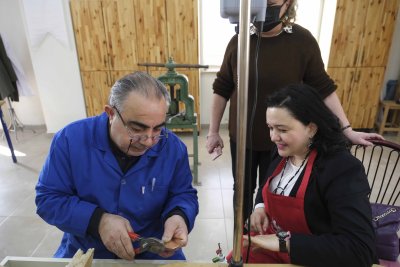 ESKİŞEHİR KADIN GİRİŞİMCİLER KURULU SİVRİHİSARDA ATÖLYE ÇALIŞMALARINA KATILDI