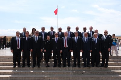 ETO’NUN TOBB DELEGELERİNDEN ANITKABİR’E ZİYARET
