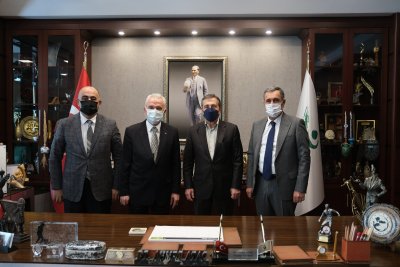 BELEDİYE BAŞKANLARINA OTOPARK YÖNETMELİĞİ ZİYARETİ