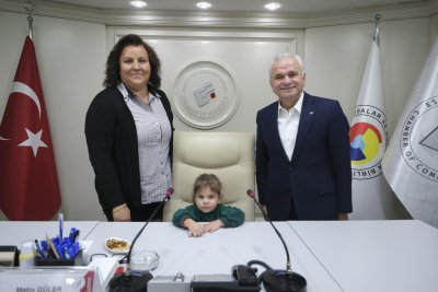 ETO BAŞKANI GÜLER ÖZEL GEREKSİNİMLİ ÖĞRENCİLERİ KONUK ETTİ