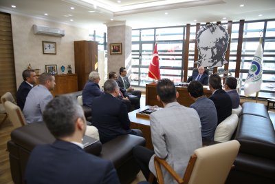 ETO HEYETİ ODUNPAZARI BELEDİYE BAŞKANI KURT’A ÜYELERİN TALEPLERİNİ İLETTİ