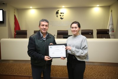 GİRİŞİMCİ ADAYLARI SERTİFİKALARINI TÖRENLE ALDILAR