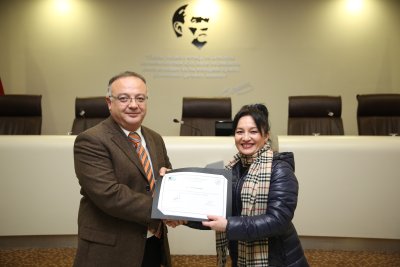 GİRİŞİMCİ ADAYLARI SERTİFİKALARINI TÖRENLE ALDILAR