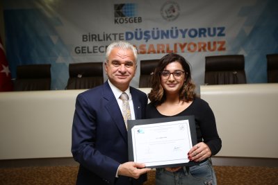 UYGULAMALI GİRİŞİMCİLİK EĞİTİMİ SERTİFİKA TÖRENİ DÜZENLENDİ