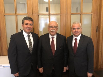 MİLLETVEKİLLERİNE ANKARA’DA ZİYARET