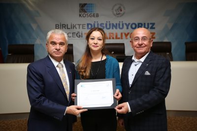 UYGULAMALI GİRİŞİMCİLİK EĞİTİMİ SERTİFİKA TÖRENİ DÜZENLENDİ