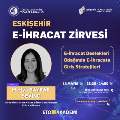 E-İHRACATIN BAŞARILI İSİMLERİ ETO’DA GERÇEKLEŞECEK ZİRVEDE BULUŞUYOR
