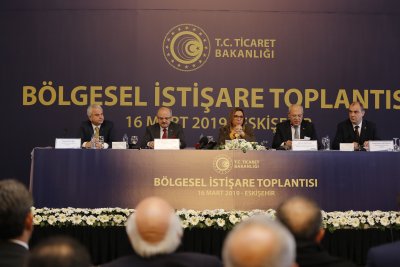 GÜLER ETO ÜYELERİNİN TALEPLERİNİ TİCARET BAKANI PEKCAN’A İLETTİ