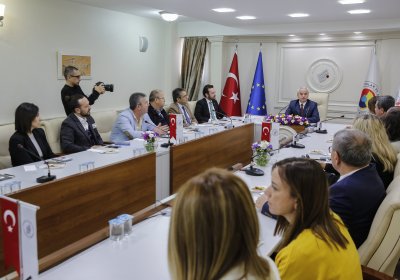 DENİZLİ VE ESKİŞEHİR’İN TİCARET ODALARI İSTİŞARE İÇİN BULUŞTU