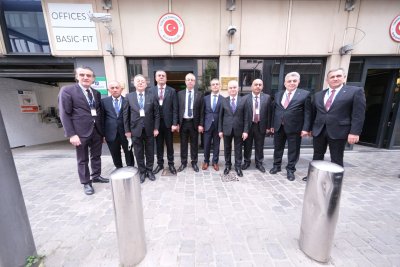 GÜLER, BRÜKSEL BÜYÜKELÇİLİĞİNDE VE BELEDİYEDE DİSCOVER ESKİŞEHİR’İ ANLATTI