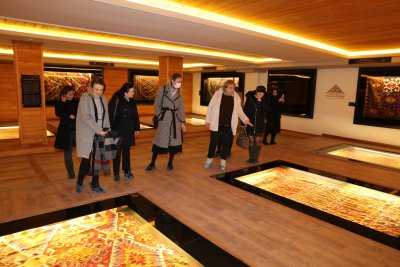 ESKİŞEHİR KADIN GİRİŞİMCİLER KURULU SİVRİHİSARDA ATÖLYE ÇALIŞMALARINA KATILDI