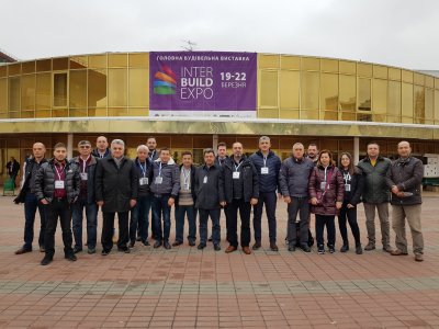 ETO ÜYELERİ KİEV'DE YAPI VE İNŞAAT FUARINA KATILDILAR