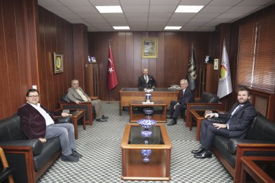 ETO BAŞKANI GÜLER’DEN ZEYDAN’A TEBRİK ZİYARETİ