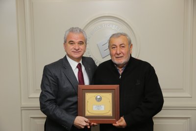 SANAYİ SİTESİNİN DUAYENLERİNE VEFA PLAKETİ