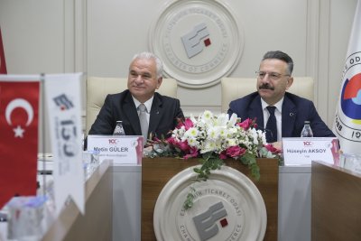 ESKİŞEHİR VALİSİ AKSOY’DAN ETO’YA İADE-İ ZİYARET